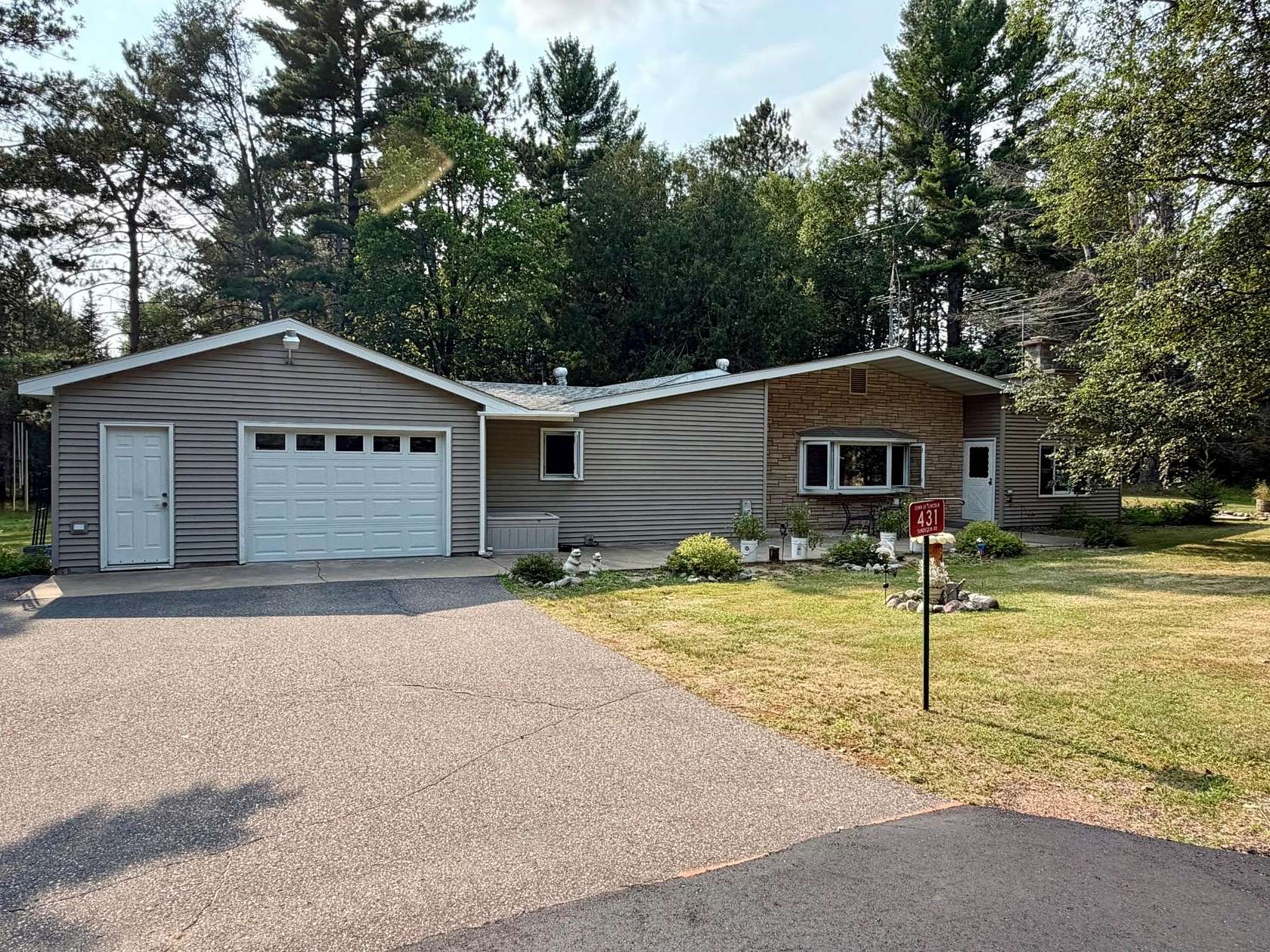 4.49 Acres of Land with Home for Sale in Eagle River, Wisconsin