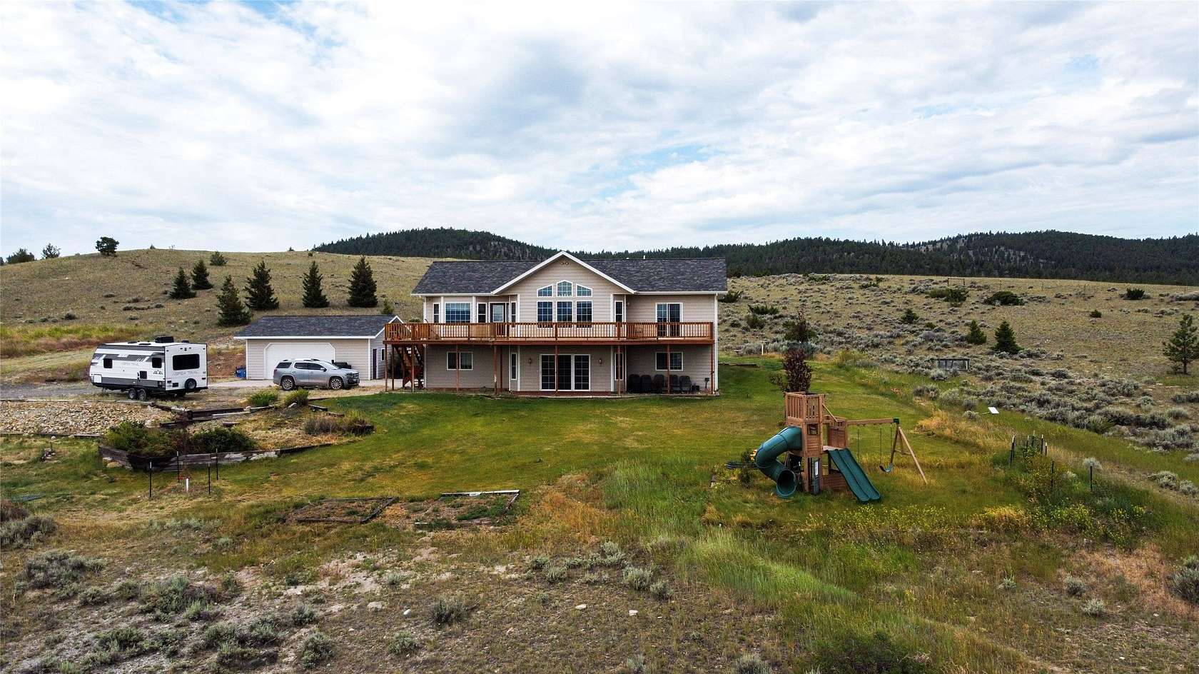 25.4 Acres of Recreational Land with Home for Sale in Helena, Montana