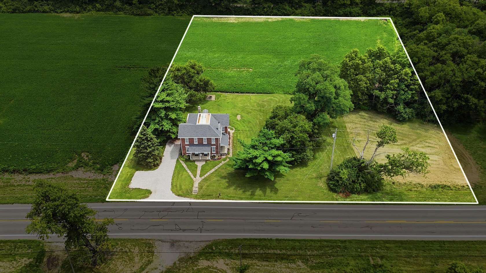 3 Acres of Land with Home for Sale in Tipp City, Ohio