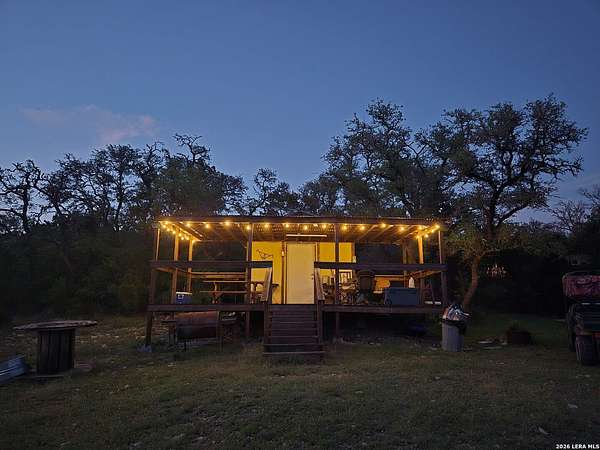 58.4 Acres of Recreational Land with Home for Sale in Rocksprings, Texas
