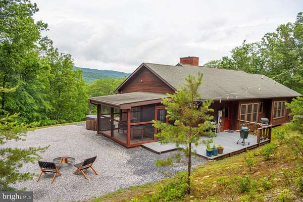 5 Acres of Land with Home for Sale in Baker, West Virginia