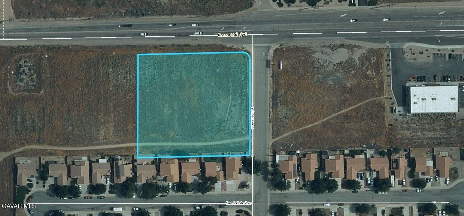2 Acres of Commercial Land for Sale in Rosamond, California