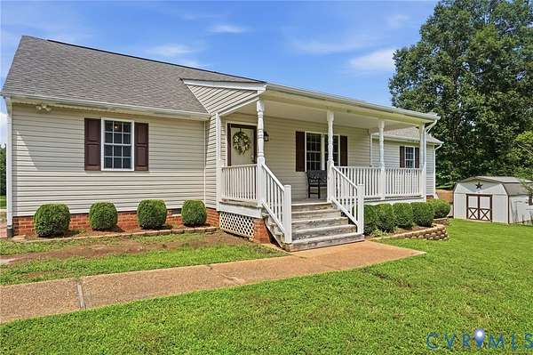 5 Acres of Land with Home for Sale in Crewe, Virginia