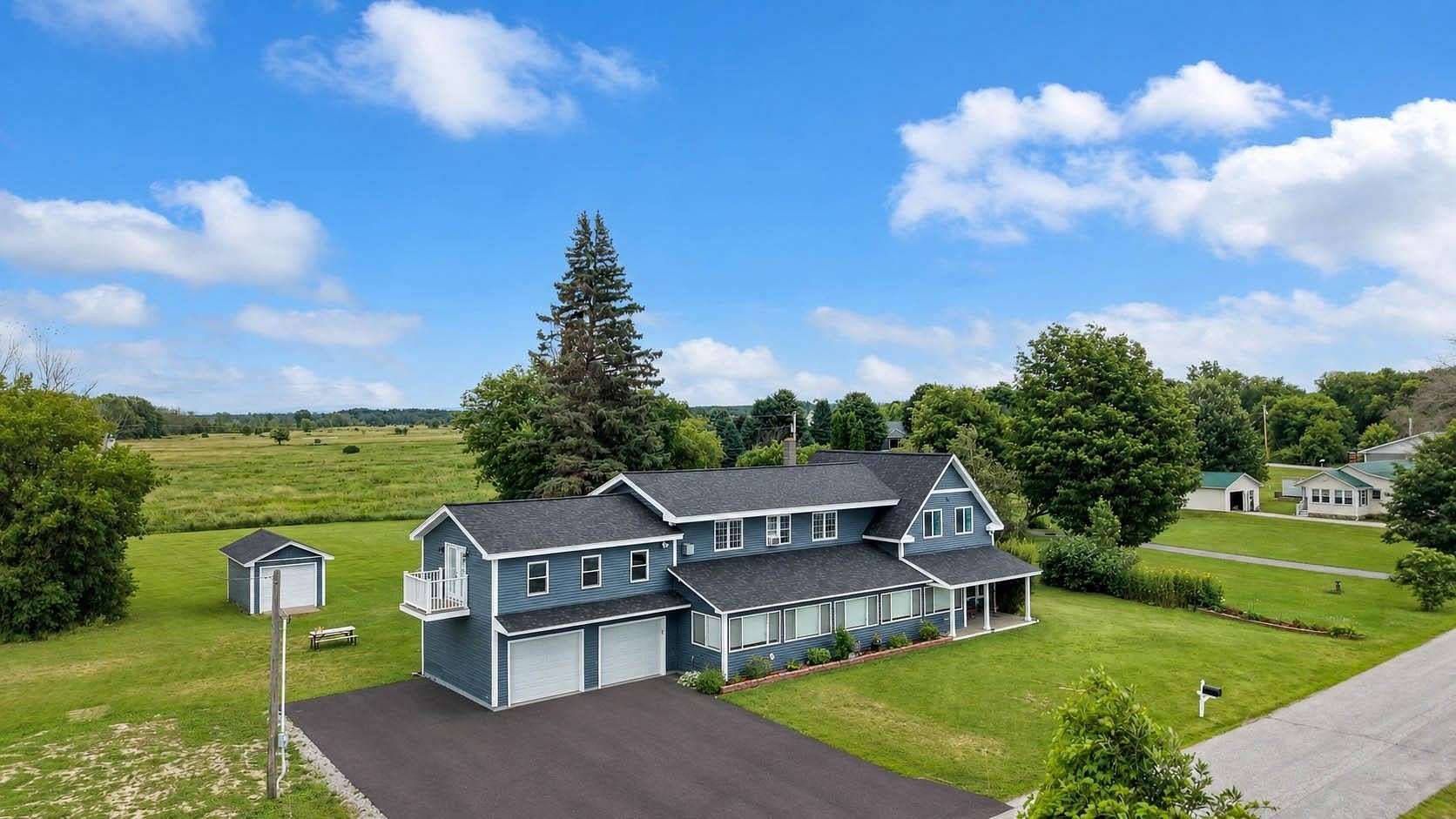12 Acres of Land with Home for Sale in Isle la Motte, Vermont