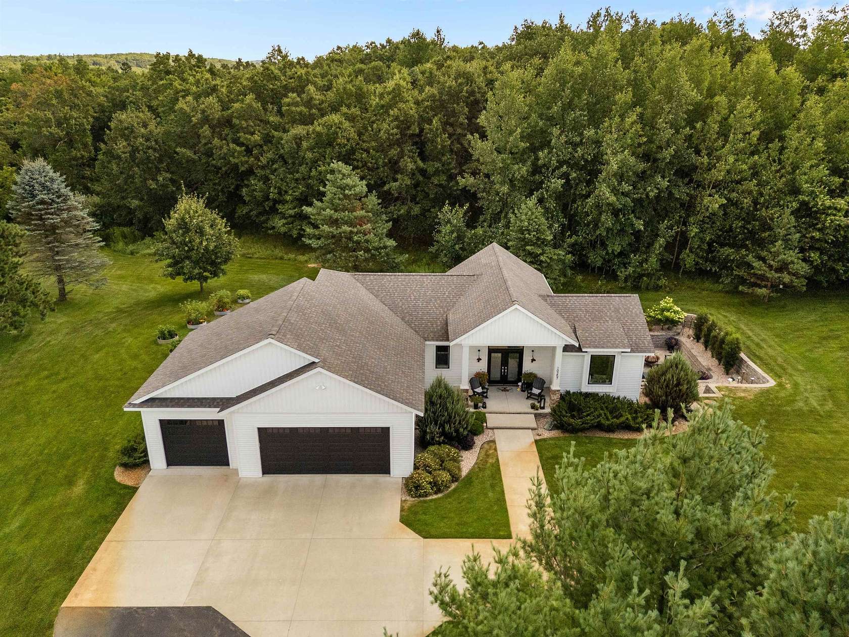 2 Acres of Land with Home for Sale in Amherst, Wisconsin