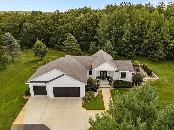 2 Acres of Land with Home for Sale in Amherst, Wisconsin
