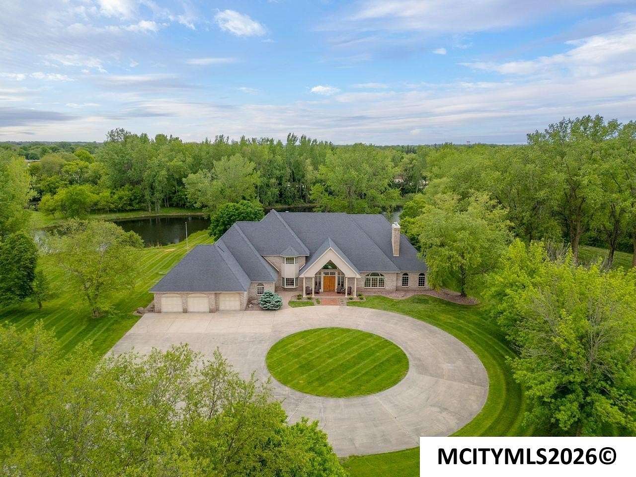 38.2 Acres of Recreational Land with Home for Sale in Mason City, Iowa