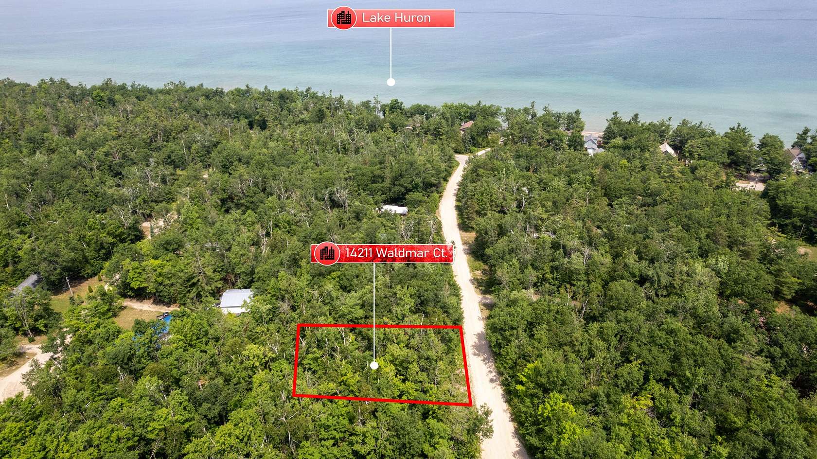 0.25 Acres of Land for Sale in Cheboygan, Michigan