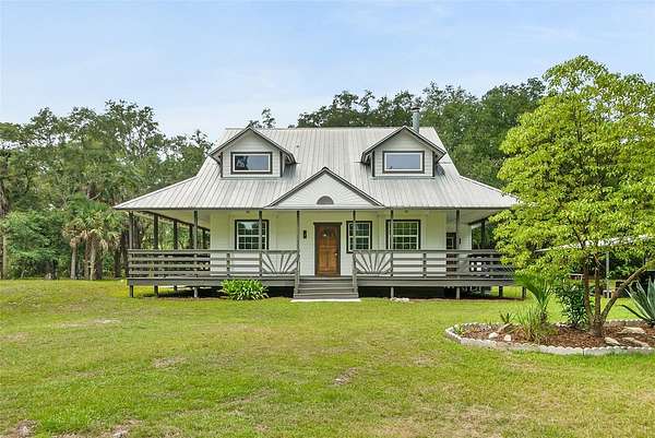 5 Acres of Land with Home for Sale in Bunnell, Florida