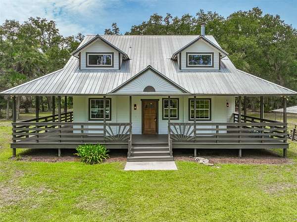 5 Acres of Land with Home for Sale in Bunnell, Florida