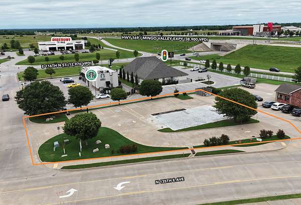 0.45 Acres of Commercial Land for Lease in Owasso, Oklahoma