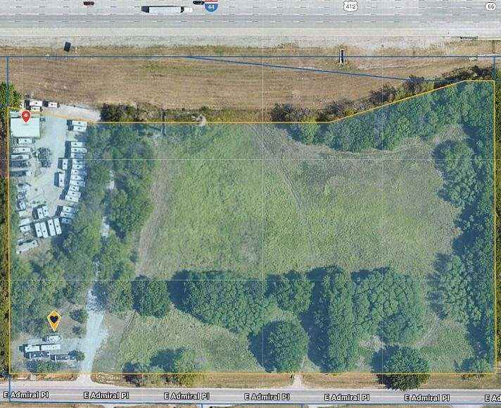 8.27 Acres of Commercial Land for Sale in Tulsa, Oklahoma