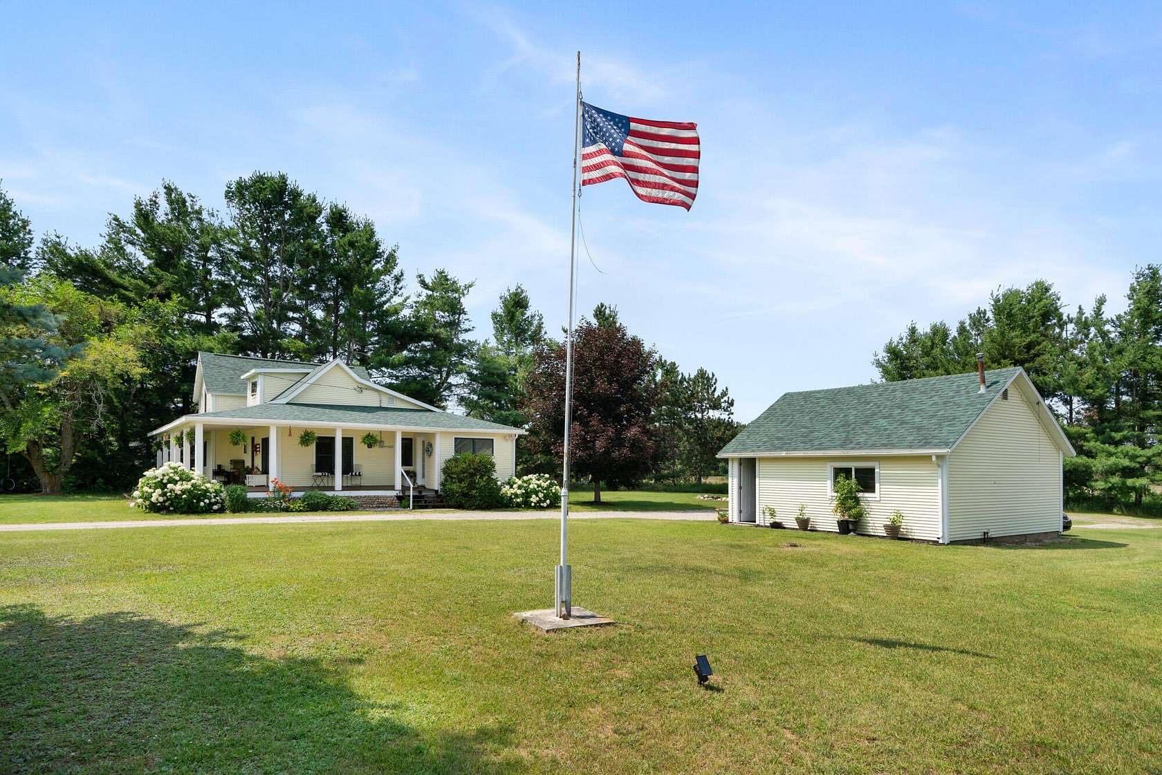 2.18 Acres of Land with Home for Sale in Alanson, Michigan