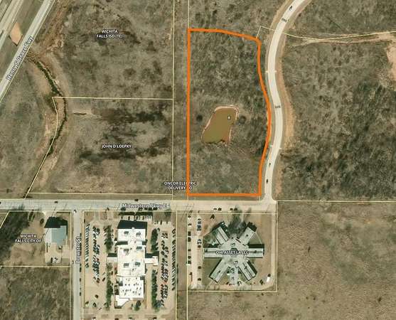 6 Acres of Commercial Land for Auction in Wichita Falls, Texas