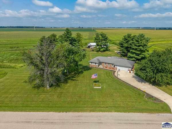 5.23 Acres of Land with Home for Sale in West Terre Haute, Indiana