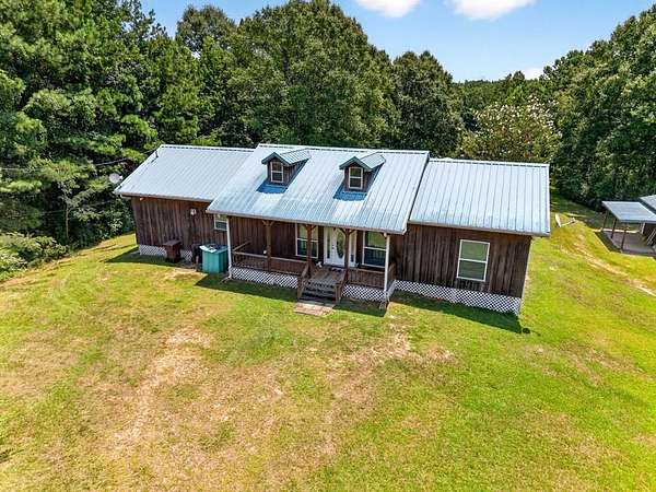 20.5 Acres of Recreational Land with Home for Sale in Poplarville, Mississippi