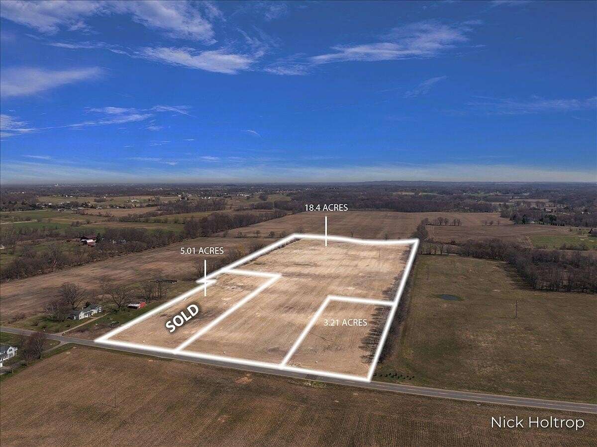 18.4 Acres of Land for Sale in Byron Center, Michigan