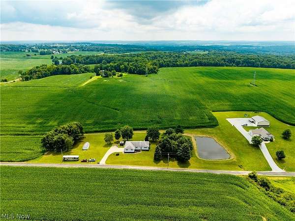 2.62 Acres of Land with Home for Sale in Jeromesville, Ohio
