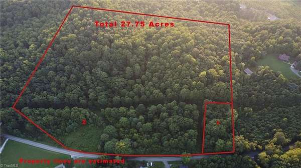 27.8 Acres of Recreational Land for Sale in Cana, Virginia