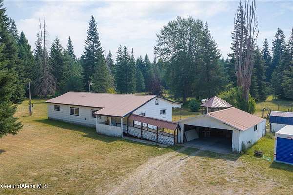 10 Acres of Land with Home for Sale in Rathdrum, Idaho