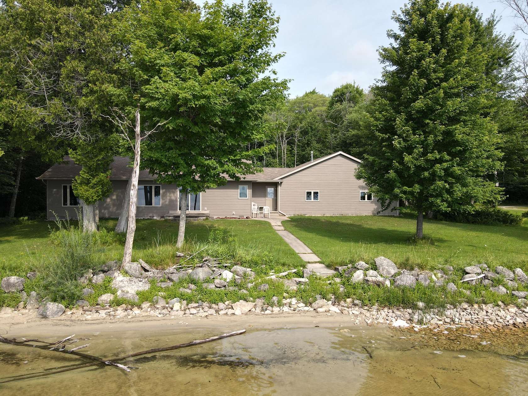 15 Acres of Land with Home for Sale in McMillan, Michigan