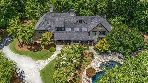 4.1 Acres of Land with Home for Sale in Sandy Springs, Georgia