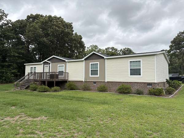 16.2 Acres of Land with Home for Sale in Bishopville, South Carolina