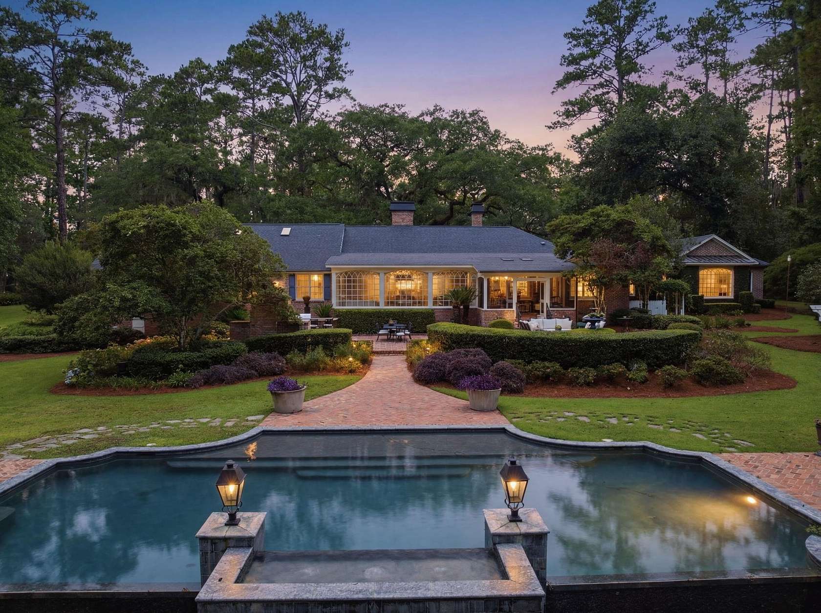9.6 Acres of Land with Home for Sale in Tallahassee, Florida