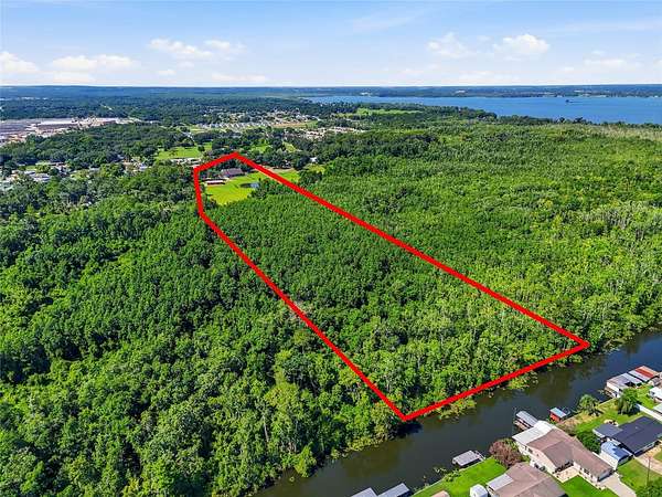 18.5 Acres of Recreational Land with Home for Sale in Astatula, Florida