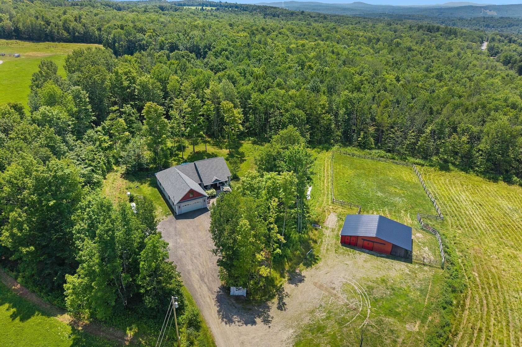 5.15 Acres of Land with Home for Sale in Farmington, Maine