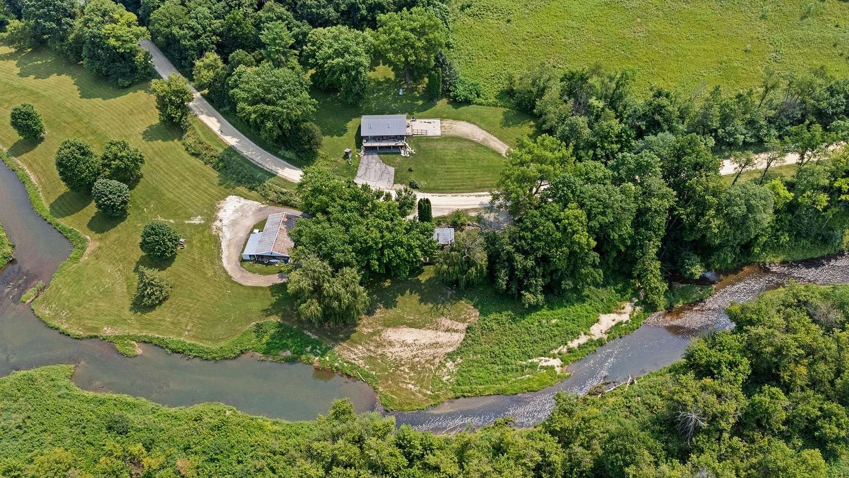 4.37 Acres of Land with Home for Sale in Viola, Wisconsin
