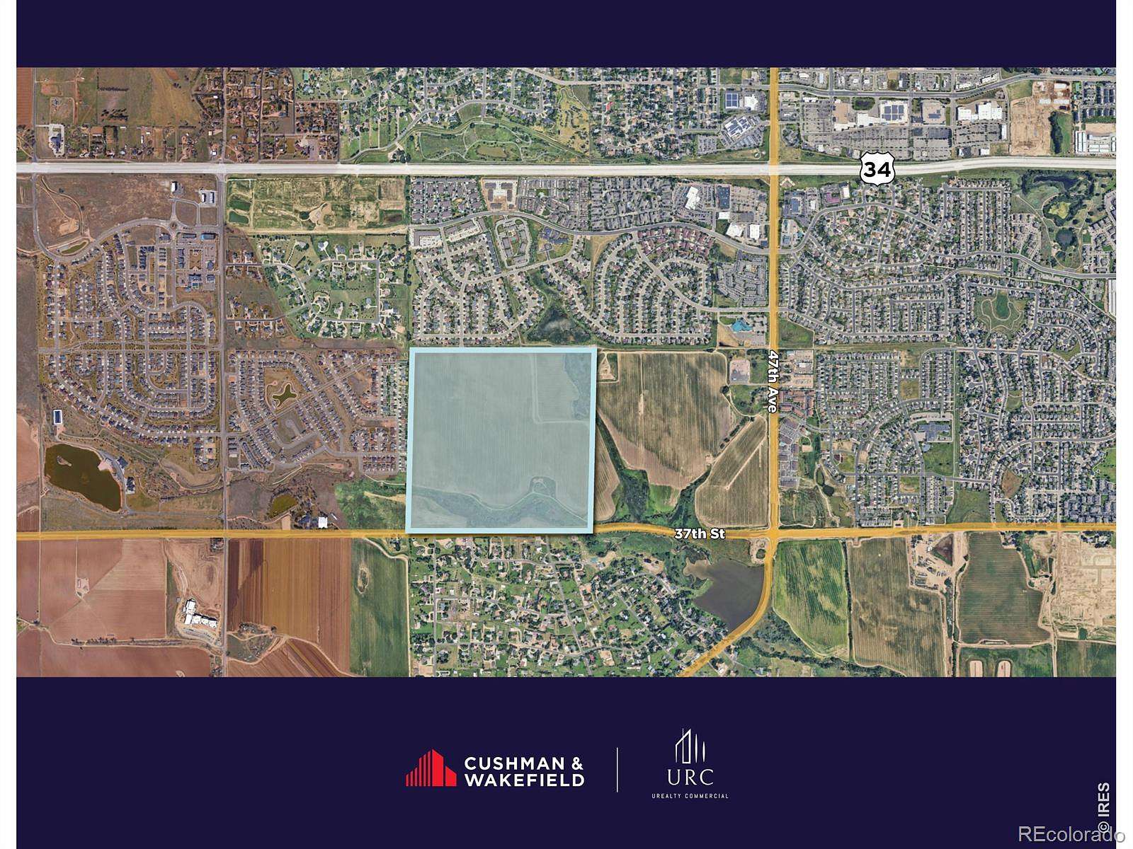 154 Acres of Mixed-Use Land for Sale in Evans, Colorado