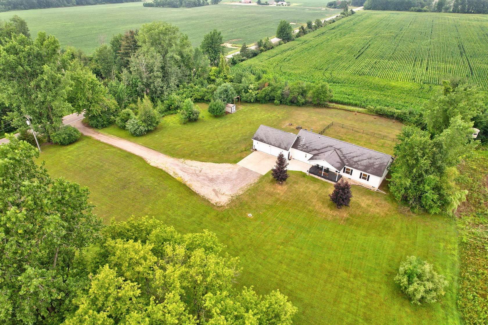 75 Acres of Land with Home for Sale in Caro, Michigan