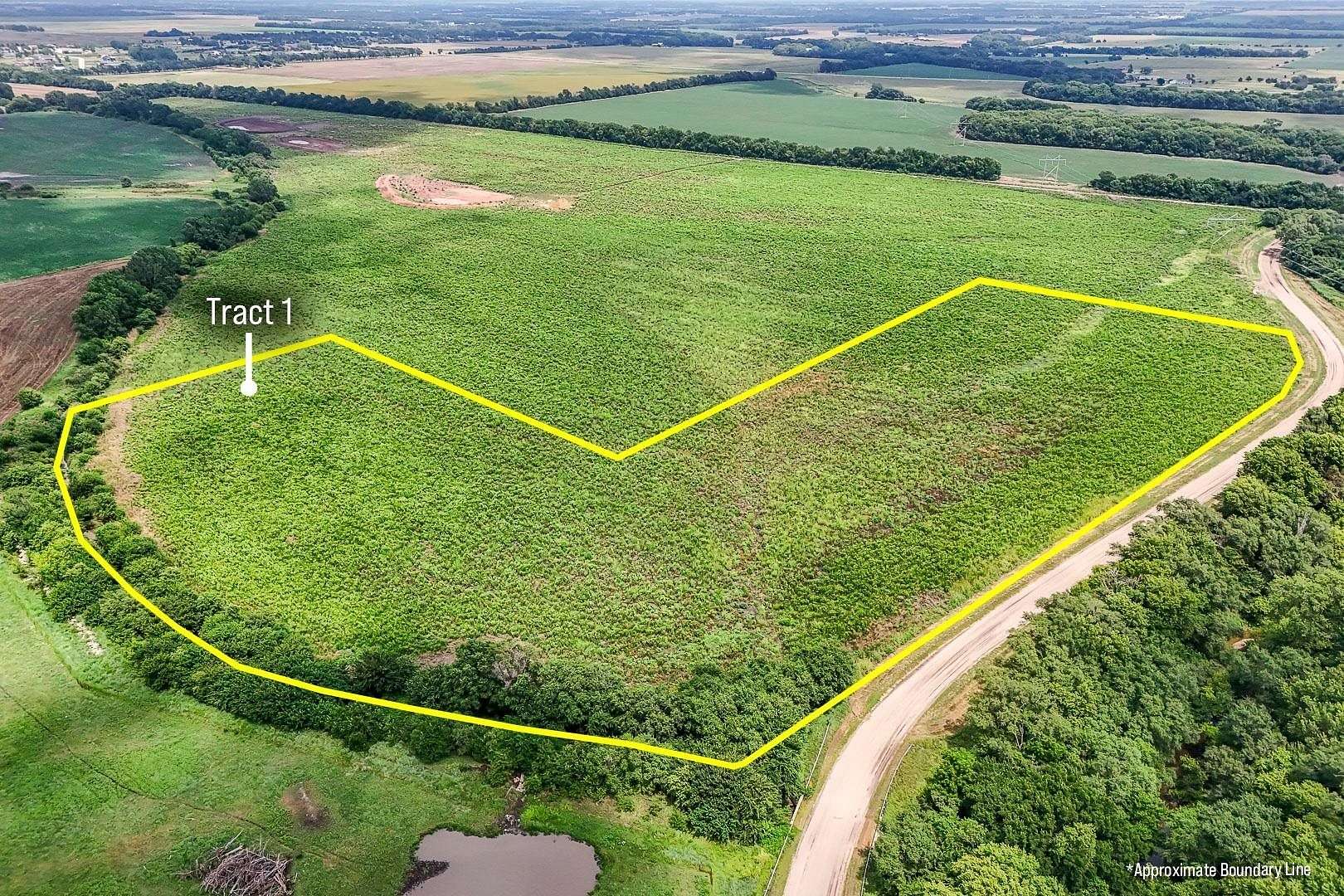20 Acres of Land for Auction in Valley Center, Kansas