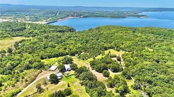 40 Acres of Recreational Land with Home for Sale in Porum, Oklahoma