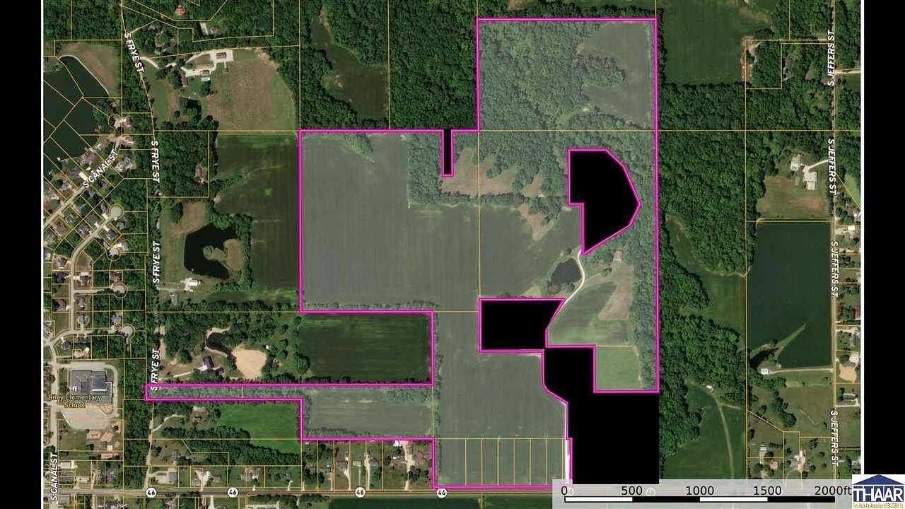 141 Acres of Agricultural Land for Sale in Terre Haute, Indiana