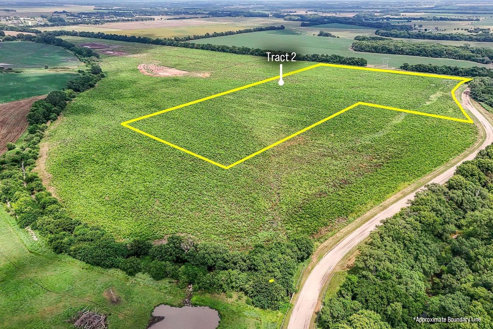 20 Acres of Land for Auction in Valley Center, Kansas