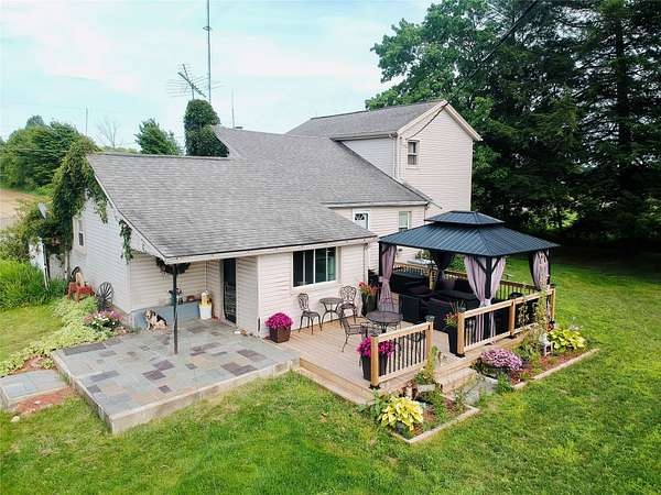 50 Acres of Agricultural Land with Home for Sale in Edinboro, Pennsylvania
