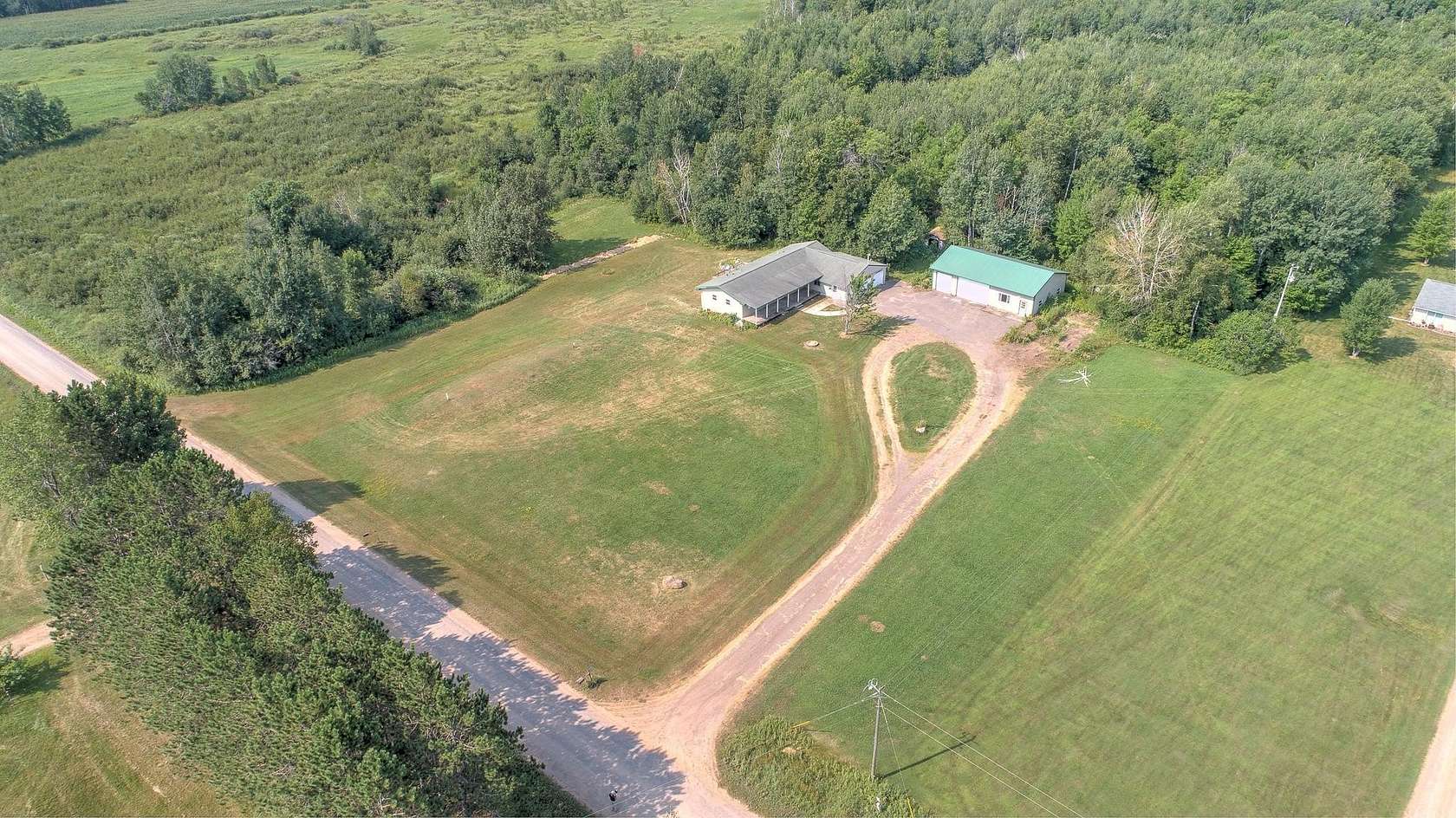 80 Acres of Recreational Land with Home for Sale in Hinckley, Minnesota