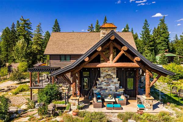 32.5 Acres of Land with Home for Sale in Whitefish, Montana