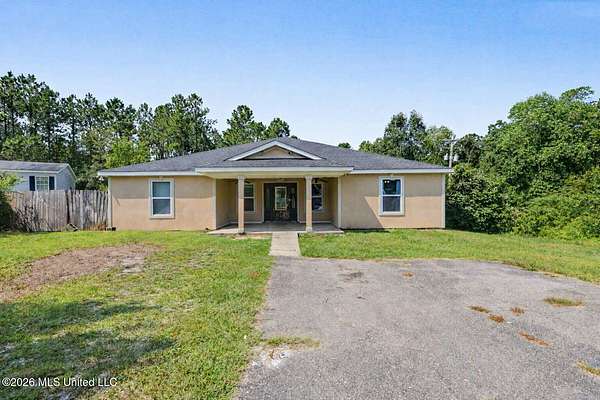 1.5 Acres of Land with Home for Sale in Saucier, Mississippi