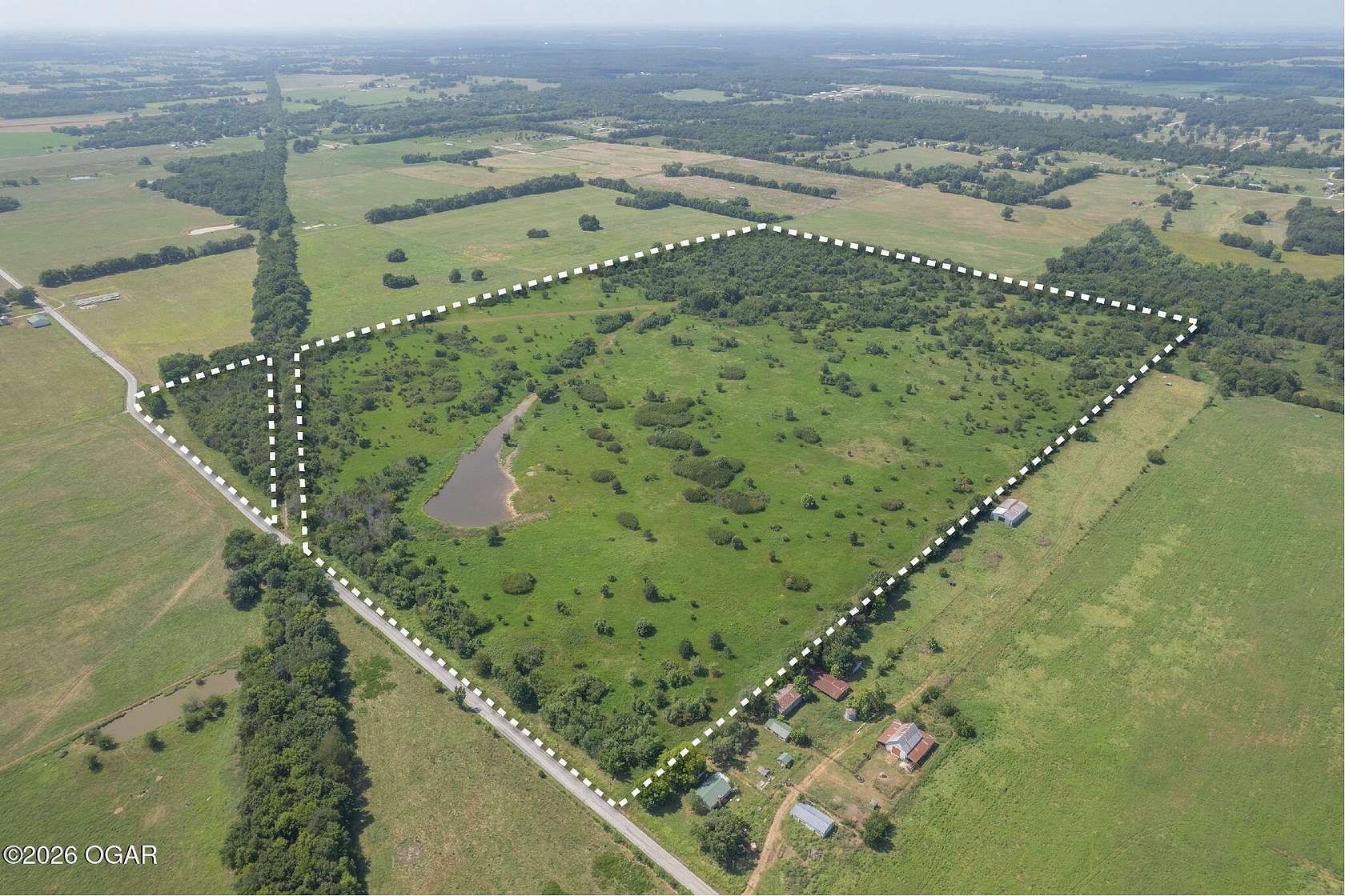100 Acres of Land for Sale in Sarcoxie, Missouri
