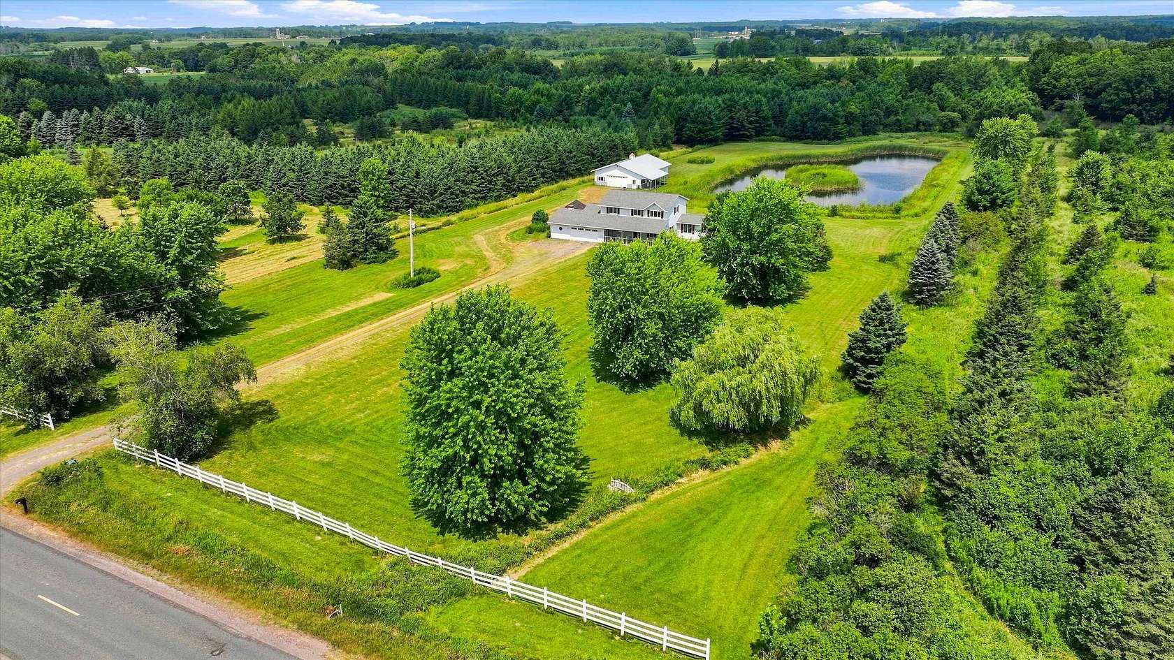 4.47 Acres of Land with Home for Sale in Marshfield, Wisconsin