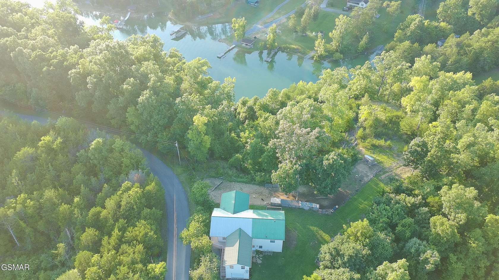 5.17 Acres of Land with Home for Sale in Dandridge, Tennessee