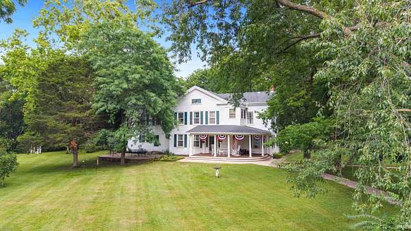 2.3 Acres of Land with Home for Auction in Howe, Indiana