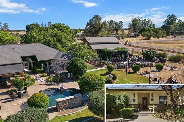 4 Acres of Land with Home for Sale in Red Bluff, California
