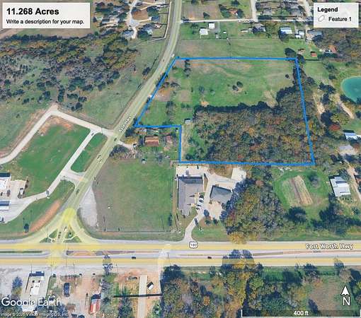 11.3 Acres of Mixed-Use Land for Sale in Weatherford, Texas