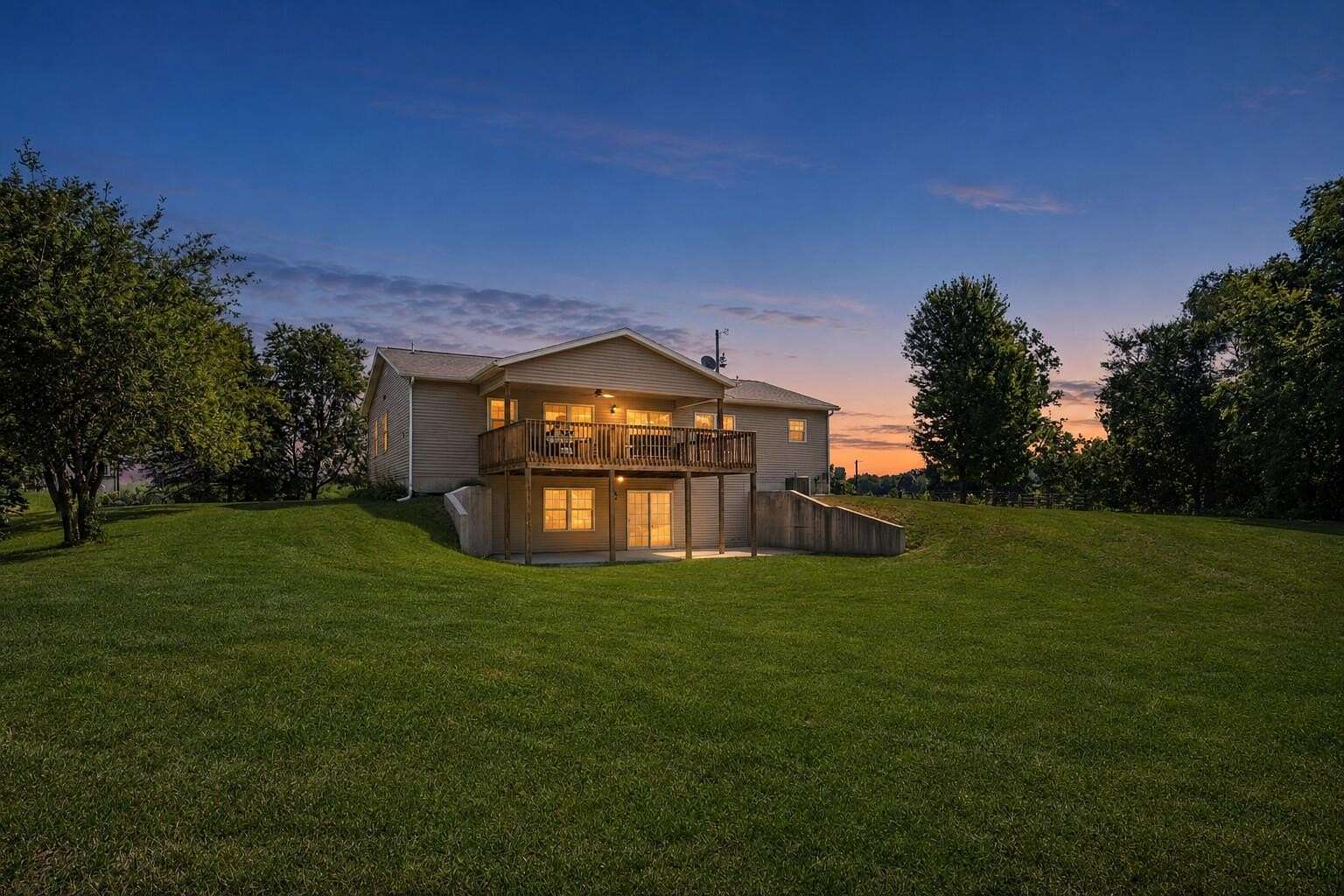 17 Acres of Land with Home for Sale in Lakeview, Michigan