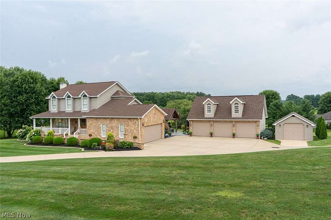 3.33 Acres of Land with Home for Sale in Lisbon, Ohio