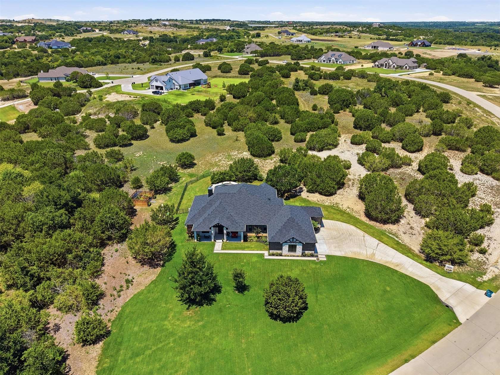 2 Acres of Land with Home for Sale in Cresson, Texas